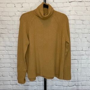 J. Crew Camel Rollneck Turtleneck Sweater